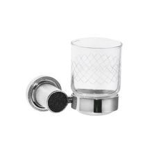 Boheme Стакан для зубных щеток Royale Cristal, хром\черный 10924-CR-B