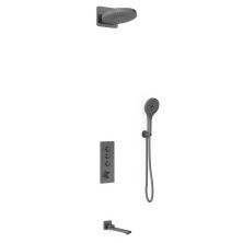 Vincea Встраиваемая душевая система с термостатом, оружейная сталь VSFW-433TI1GM