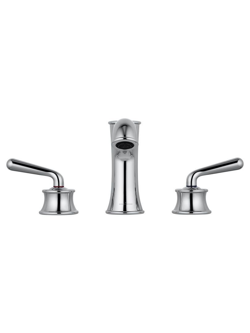 Приобрести смеситель для раковины на 3 отверстия wonzon & woghand steam, хром (ww-88159008-cr)