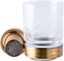 Boheme Стакан для зубных щеток Royale Cristal, бронза\белый 10924-BR