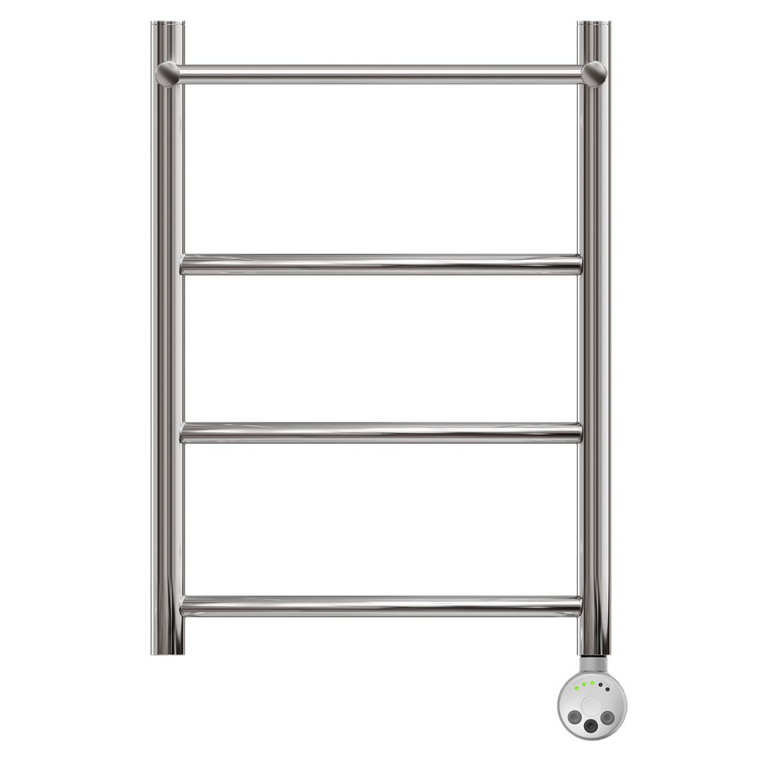 Приобрести полотенцесушитель электрический point 400х600 афина с полкой п3, хром pn04146pe