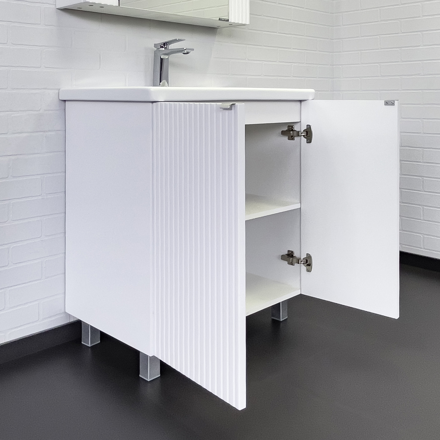 Приобрести сomforty тумба с раковиной лима-70 белый матовый