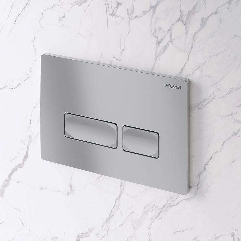 Приобрести grossman клавиша смыва pragma, матовый хром 700.k31.03.110.110