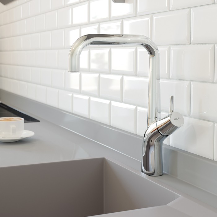 Приобрести iddis смеситель для кухни kitchen line 301,3мм, хром k07sb0li05