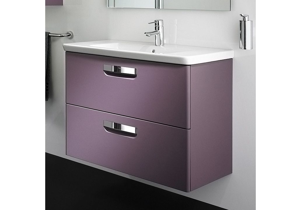 Приобрести тумба подвесная roca gap с раковиной 80 см, фиолетовый z.ru93.0.274.0; 7.3274.7.000.0