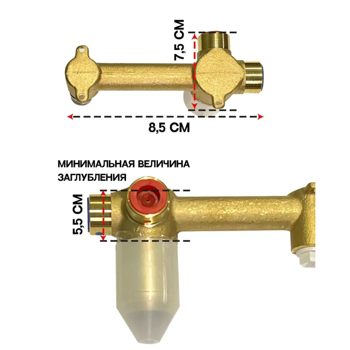Приобрести grocenberg встраиваемый смеситель для раковины, хром gb599cr