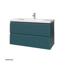 Caprigo Тумба с раковиной FORTE STRIPE 100 см, море