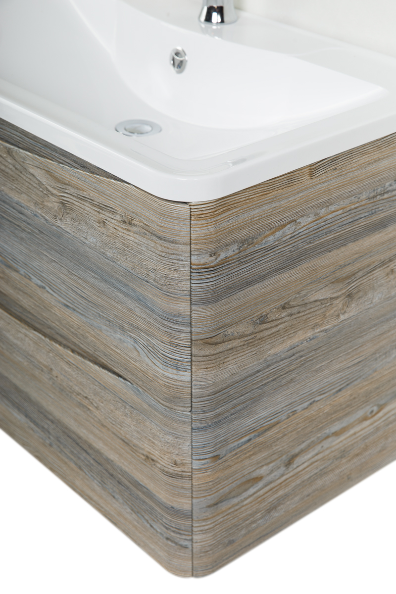 Приобрести belbagno тумба с раковиной acqua 100 см, подвесная pino scania, белая раковина