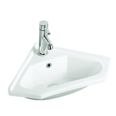 Приобрести раковина угловая ceramalux 41 см 9068в