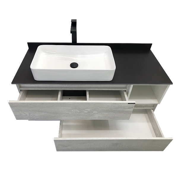 Приобрести сomforty тумба со столешницей и раковиной "прага-120" дуб белый