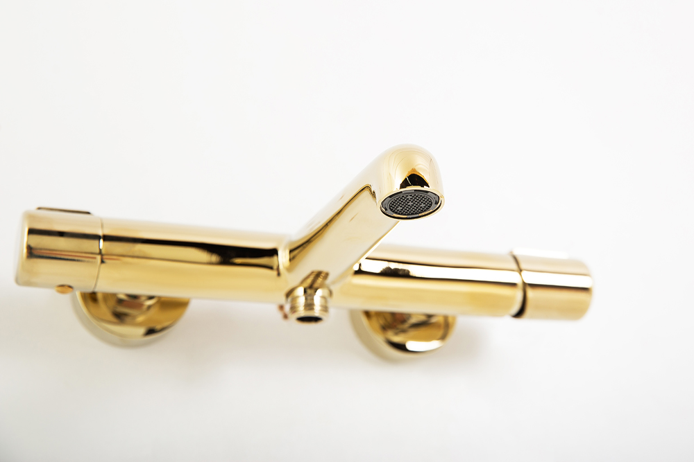 Приобрести belbagno смеситель для ванны uno, золото uno-vasm-oro