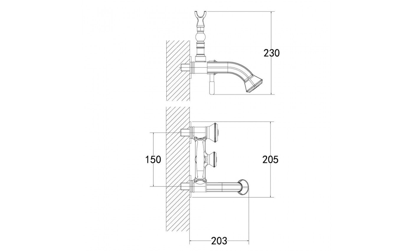Приобрести lemark смеситель для ванны jasmine, черная бронза lm6612orb