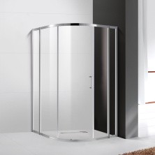 Cezares Душевое ограждение MOLVENO 130х130 см, хром MOLVENO-R-11-100+30-C-Cr-IV