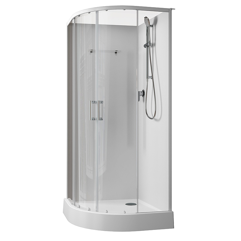 Приобрести aquanet душевая кабина passion evo 100x100 см r white