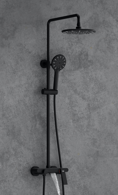 Приобрести душевая система timo anni sx-2710/03 черный