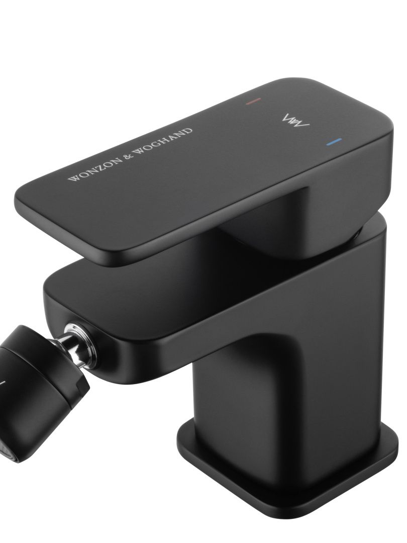 Приобрести смеситель для биде wonzon & woghand arnie, черный матовый (ww-695001-mb)