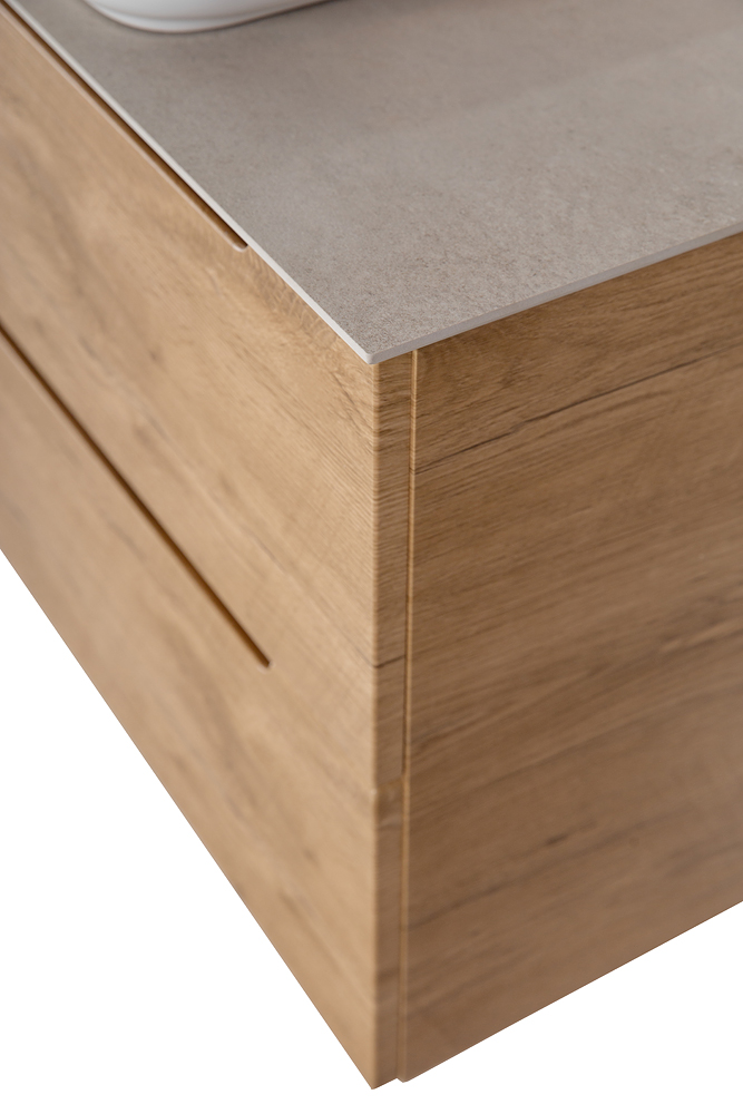 Приобрести belbagno тумба со столешницей etna 100 см, подвесная rovere nature