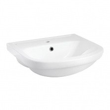 Умывальник Оника с переливом белый 52 см