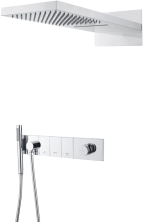 Boheme Душевая система Zodiac, встраиваемая, хром 132-CR