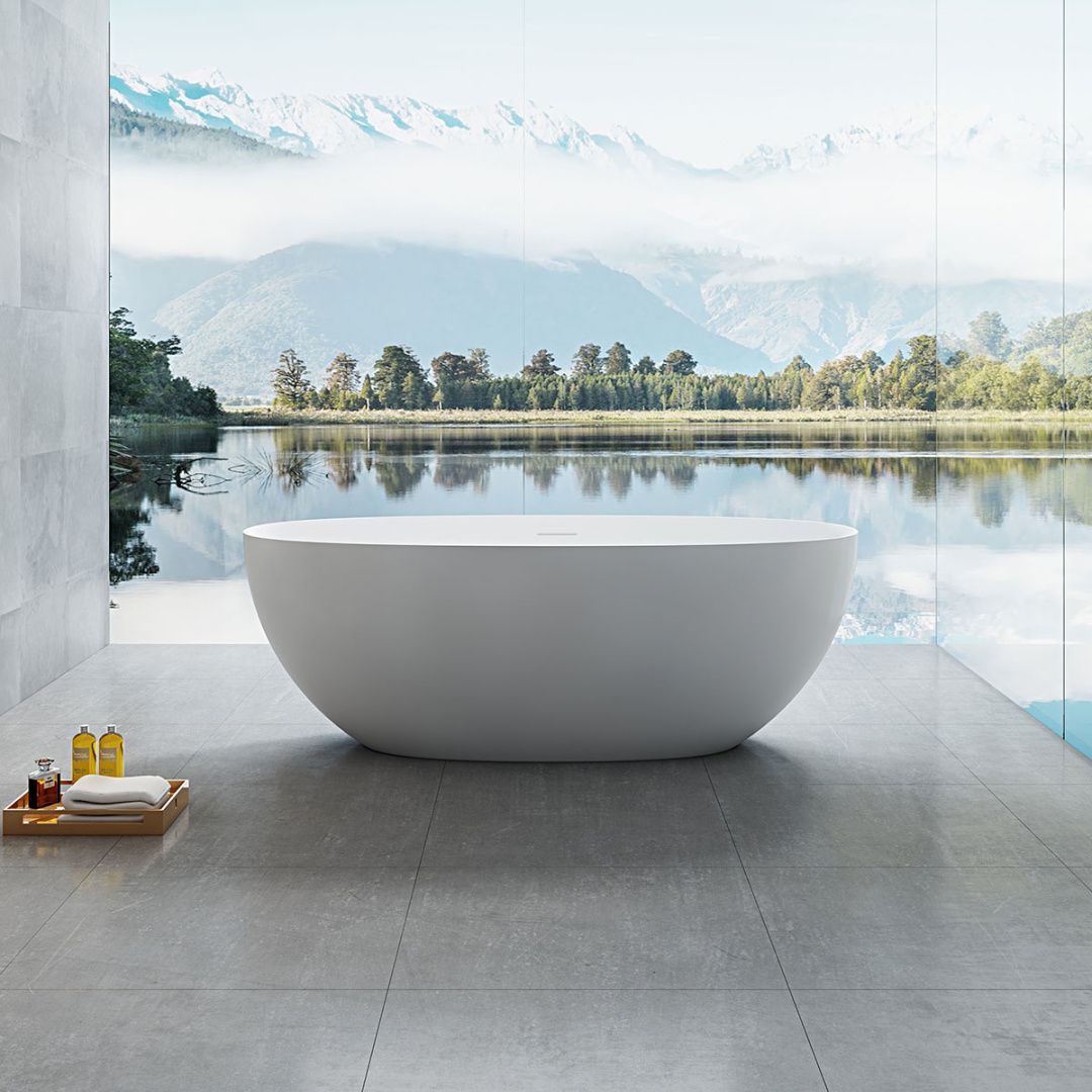 Приобрести vincea отдельностоящая ванна solid surface 170х75 см, белая матовая vbt-6s01mw