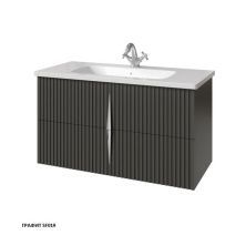 Caprigo Тумба с раковиной NOVARA 100 см, графит