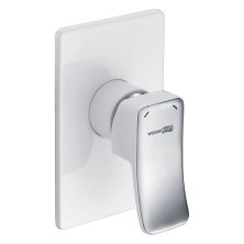 WasserKraft Смеситель для душа Aller 10651WHITE, белый/хром
