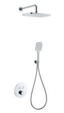 Душевая система с термостатом встраиваемая WONZON & WOGHAND, Хром (WW-D2017-A-CR)