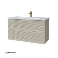 Caprigo Тумба с раковиной MODO Secondo 100 см, серый