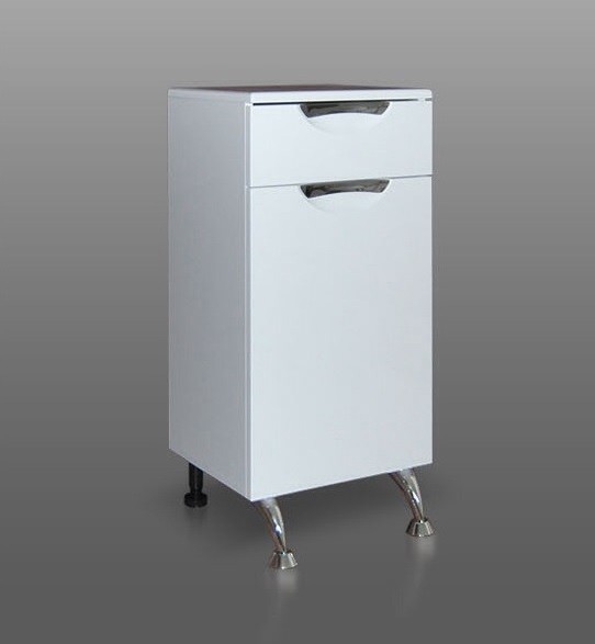 Приобрести loranto тумба напольная с раковиной стиль 40х86 см, правосторонняя, белая (cs00024775)