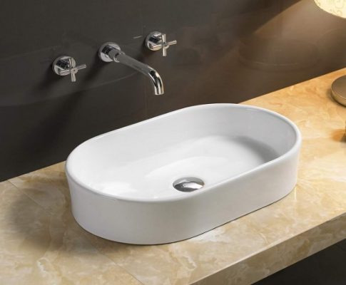 Приобрести раковина-чаша ceramalux 52 см 9025