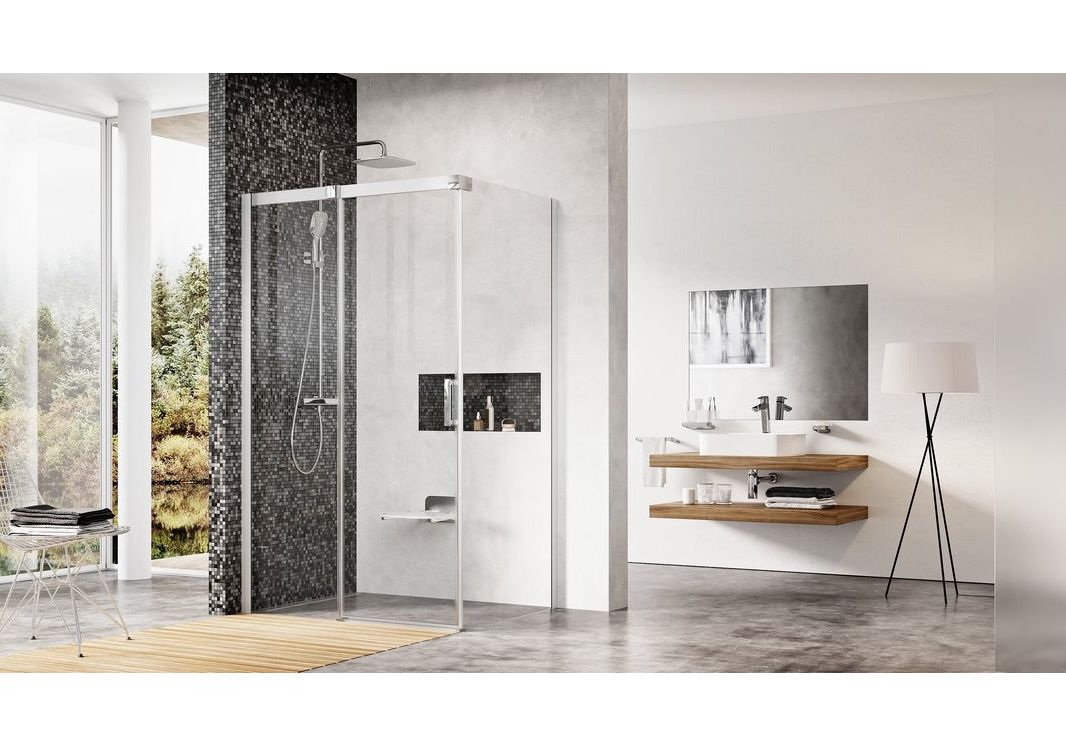 Приобрести ограждение душевое ravak matrix msdps 120х90 см 0wlg7u00z1 l сатин/прозрачное