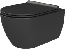 Boheme Подвесной унитаз Avva Bello Nero, черный 961/2