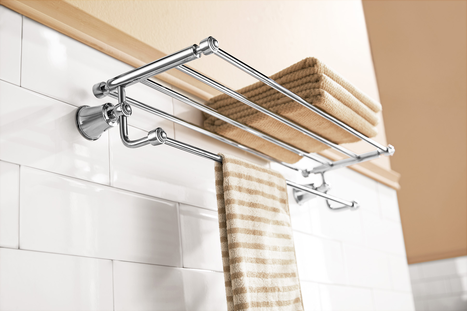 Приобрести cezares полка для полотенец liberty 65 см, хром czr-f-8980