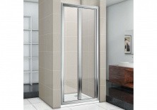 Дверь душевая Bas Infinity SD-80-G-CH 80 см (матовое стекло)