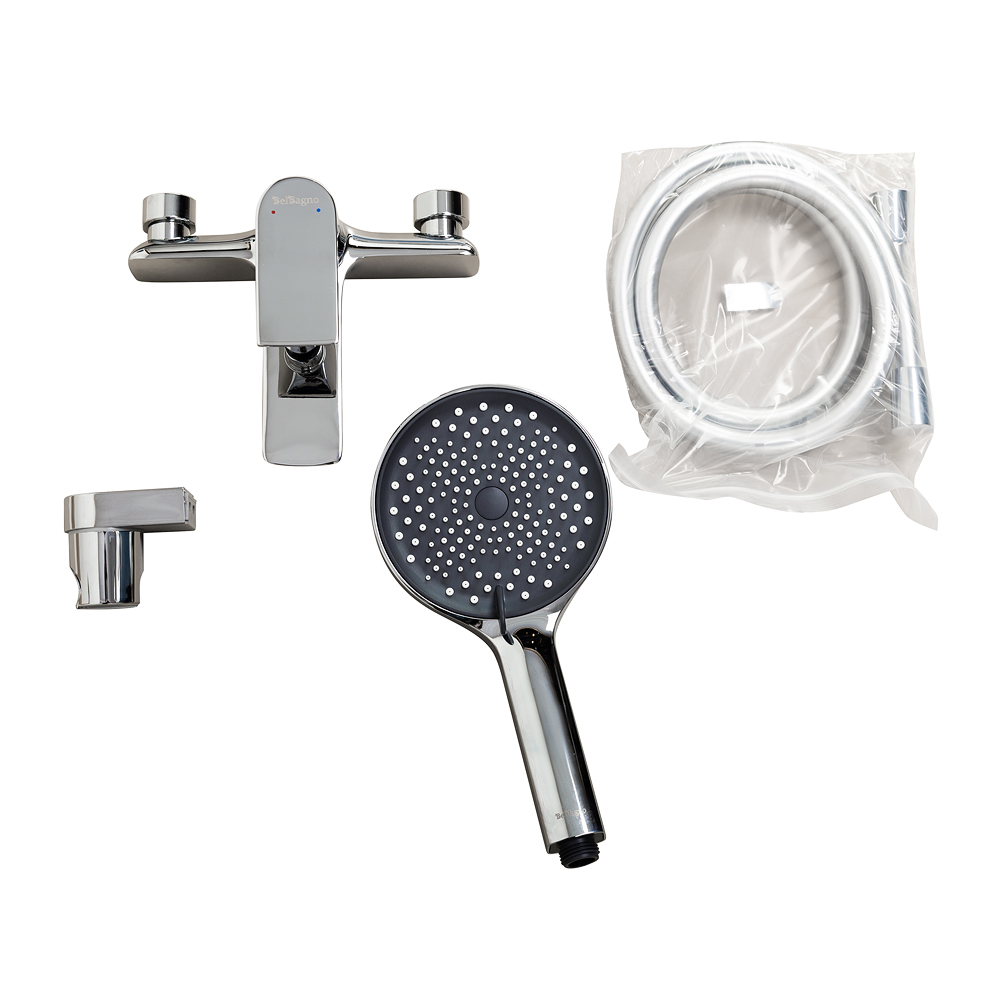 Приобрести belbagno смеситель для ванны marino, хром marino-vasm-crm