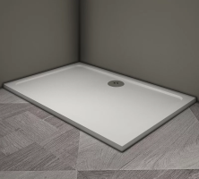 Veconi Душевой поддон Tezeo Stone 120x90 см, искусственный камень, белый TZ09-12090PR-01-19C3