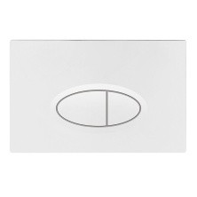 BelBagno Кнопка смыва для инсталляции, белый глянец BB052BL
