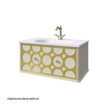 Caprigo Тумба с раковиной CAPRICE 80 см, слоновая кость/золото, эмаль 25012 5