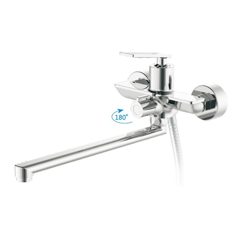 Приобрести haiba смеситель для ванны 220мм, хром hb-22589