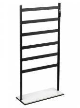 Полотенцесушитель электрический напольный WONZON & WOGHAND ESSEN, Черный матовый (WW-A406-MB)