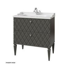 Caprigo Тумба с раковиной ROMA 80 см, графит