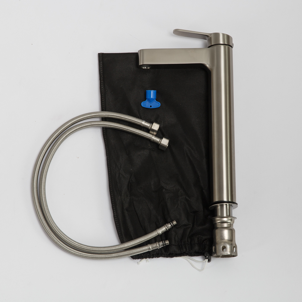 Приобрести belbagno смеситель для раковины delta, высокий, сатин del-lmc-in