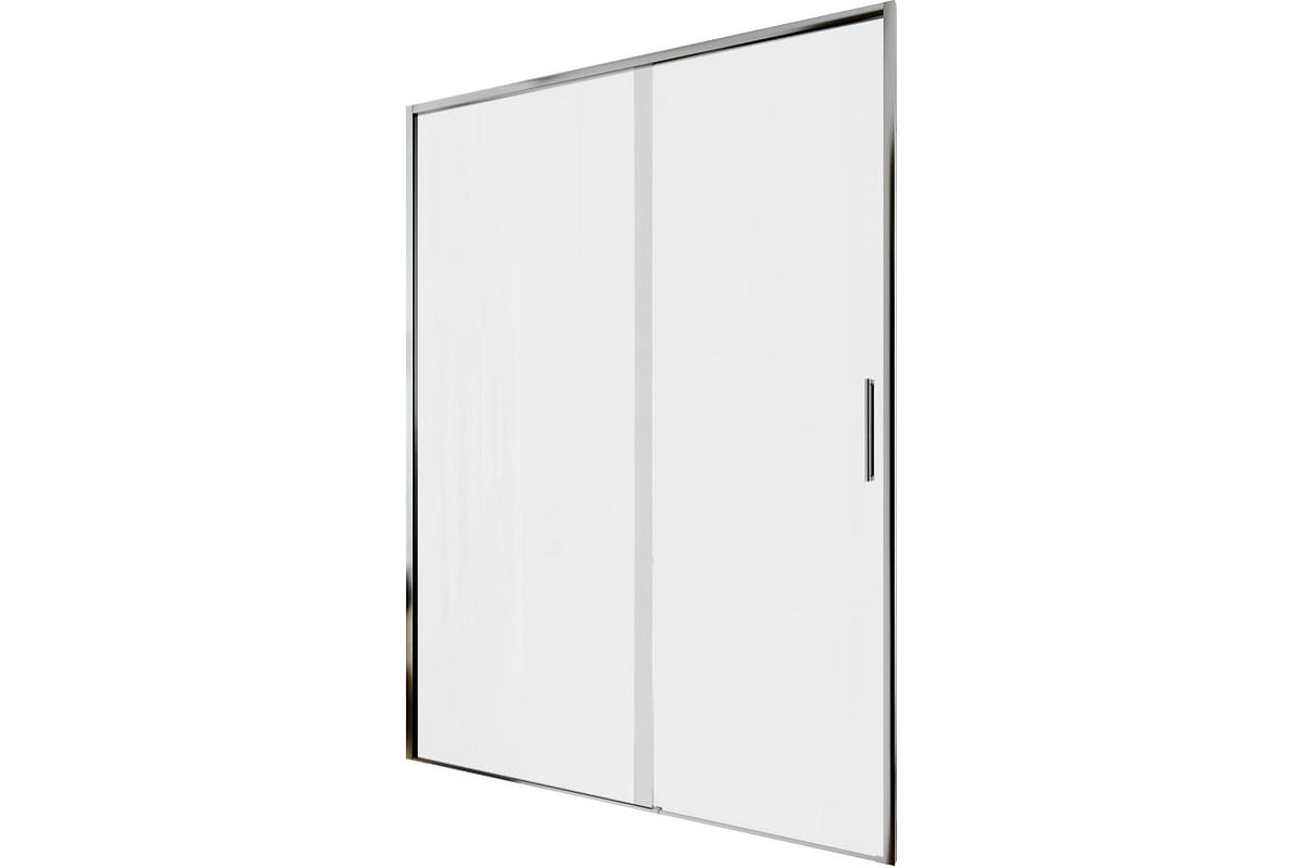 Приобрести aquanet душевая дверь pleasure evo 140 ae65-n140-ct профиль хром, прозрачное стекло