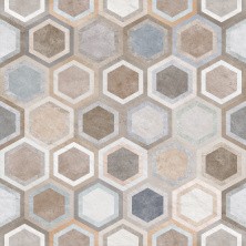 Керамогранит Alma Ceramica Evolution 60х60 см, темный узор