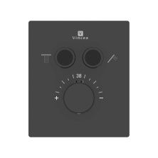 Vincea Встраиваемый смеситель для душа Inspire, термостат , черный матовый VSCV-321T-MMB