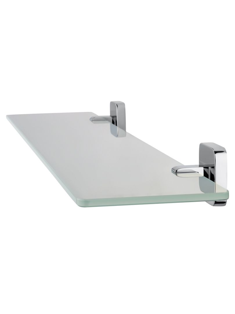 Приобрести стеклянная полка для ванной wonzon & woghand still, хром (ww-6627)