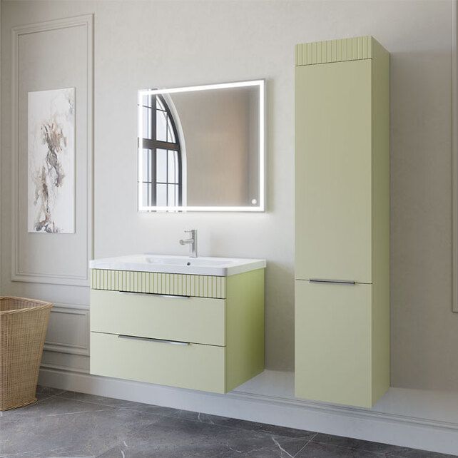 Приобрести caprigo тумба с раковиной monbar 80 см, фисташка 36312 8