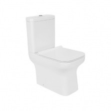 Напольный унитаз Creo Ceramique ARLES 650*370*820 c крышкой микролифт