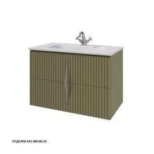 Caprigo Тумба с раковиной NOVARA 85 см, зеленая, эмаль 34912 4