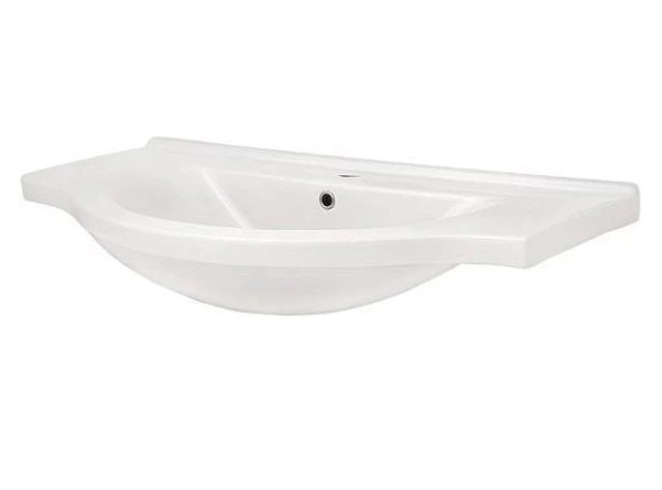 Приобрести mirsant тумба напольная камилла 100\3 100 см с раковиной эльбрус 100, белая ут000008501